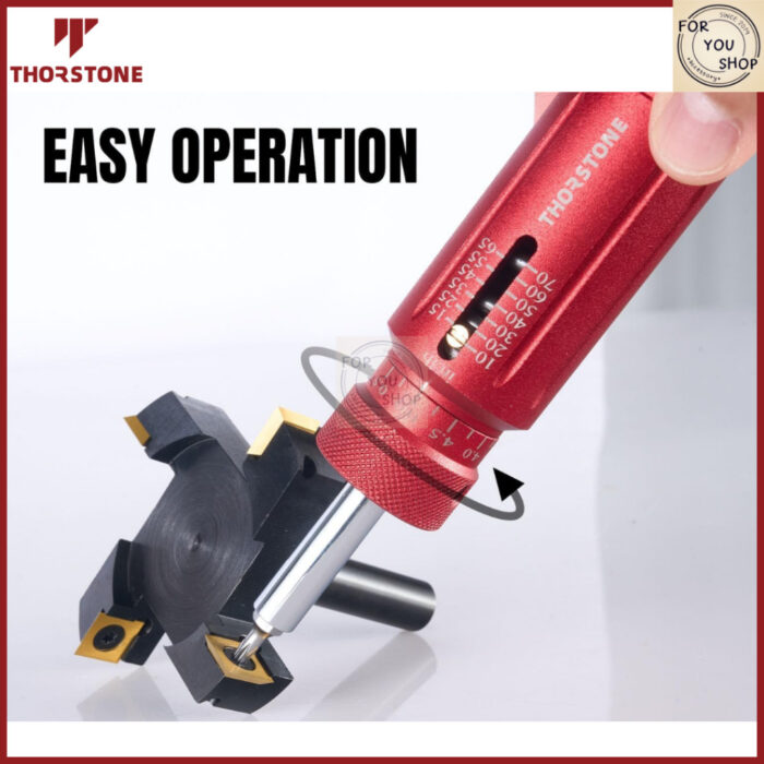 ประแจตั้งแรงบิด Thorstone พร้อมดอกไขควง 40ชิ้น+กล่อง ใช้ติดกล้อง ซ่อมปืน ซ่อมจักรยาน งานช่างละเอียด