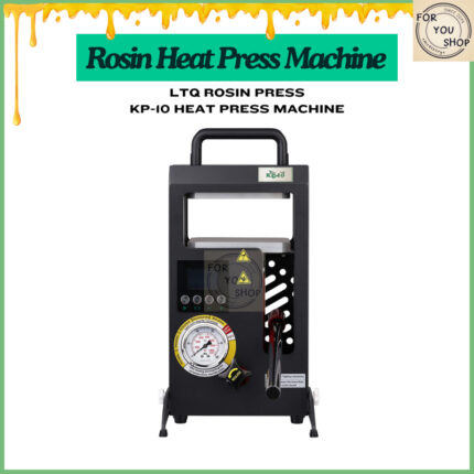 Rosin Heat Press KP-10 LTQ เครื่องรีดโรซิ่น ไฮดรอลิก แรงกด 10ตัน พร้อมเกจวัดแรงดัน รีดแด๊บ รีดโรซิ่น