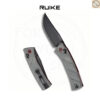 มีดพับ RUIKE P856 EDC ใบมีด Sandvik 14C28N 3.11นิ้ว ด้ามG10 ระบบ Crossbar Lock Outdoor Folding Knife