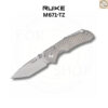 th-11134207-81zth-mmr8hwv2x8n4d9.jpg มีดพับ RUIKE M671-TZ EDC ใบมีด Tanto 154CM 3.35นิ้ว ด้าม TC4 Titanium ระบบ Frame Lock Folding Knife