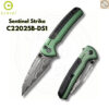 th-11134207-81zth-mmx95jxqieir31.jpg มีดพับ CIVIVI Sentinel Strike Flipper EDC ใบมีด K110 / Damascus 3.7 นิ้ว ด้าม Aluminum Button Lock