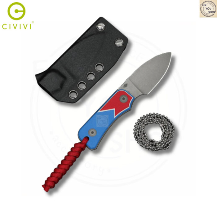 มีดพก CIVIVI Baby Banter Fixed EDC ใบมีด Nitro-V 2.39 นิ้ว ด้าม G10 Jump Edition รุ่น C23045A-1