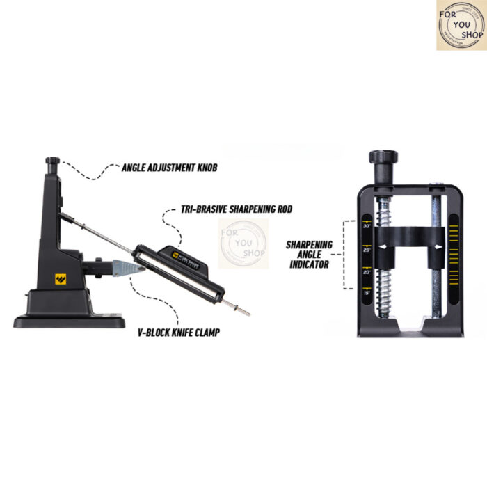 ชุดเครื่องลับมีด Work Sharp Precision Adjust Elite ปรับองศาได้ | ลับมีดครัว มีดล่าสัตว์ มีดฟันหยัก +Precision Adjust Eli