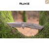 มีดพับ RUIKE P138 EDC ใบมีด Sandvik 14C28N Tanto 3.54นิ้ว ด้ามG10 Liner Lock Folding Knife Outdoor