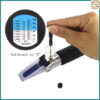 เครื่องวัดความเค็มความละเอียดสูง (ช่วง 0–100%) Salinity Meter Refractometer