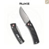 มีดพับ RUIKE P856 EDC ใบมีด Sandvik 14C28N 3.11นิ้ว ด้ามG10 ระบบ Crossbar Lock Outdoor Folding Knife