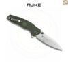 มีดพับ RUIKE P841-L EDC ใบมีดSandvik 14C28N 3.54นิ้ว ด้ามG10/ 420 stainless Liner lock Folding Knife