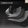 Spider Farmer ไส้กรองคาร์บอน 6 นิ้ว กรองกลิ่น สำหรับท่อดูดอากาศ Carbon Filter