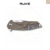 มีดพับ RUIKE P138 EDC ใบมีด Sandvik 14C28N Tanto 3.54นิ้ว ด้ามG10 Liner Lock Folding Knife Outdoor