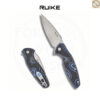 มีดพับ RUIKE P105-Q EDC ใบมีด Sandvik 14C28N 3.6นิ้ว ด้าม G10 ระบบ Liner Lock Outdoor Folding Knife