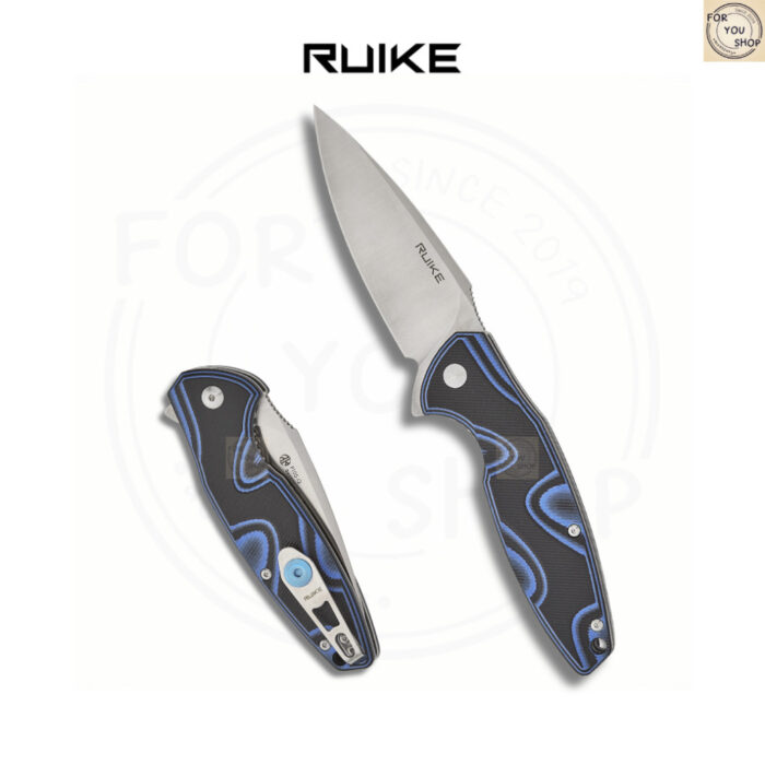 มีดพับ RUIKE P105-Q EDC ใบมีด Sandvik 14C28N 3.6นิ้ว ด้าม G10 ระบบ Liner Lock Outdoor Folding Knife
