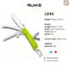 th-11134207-81ztl-mmr78qzzdyq071.jpg มีดพับ RUIKE LD43 Multi Tool EDC ใบมีด Sandvik 12C27 3.35นิ้ว ด้าม G10 Liner Lock Outdoor 15ฟังก์ชัน