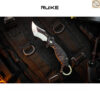 มีดพับ RUIKE P881 EDC ใบมีด Tanto Sandvik 14C28N 2.97นิ้ว ด้ามG10 Liner Lock Folding Knife Outdoor