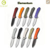 มีดพับ CIVIVI Elementum EDC ใบมีด D2 / 14C28N / Nitro-V 2.96นิ้ว Liner Lock Outdoor Flipper Knife