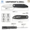 มีดพับ SENCUT Bocll II Flipper Knife EDC ใบมีด D2 2.96 นิ้ว ด้าม G10 ระบบ Liner Lock Outdoor knife