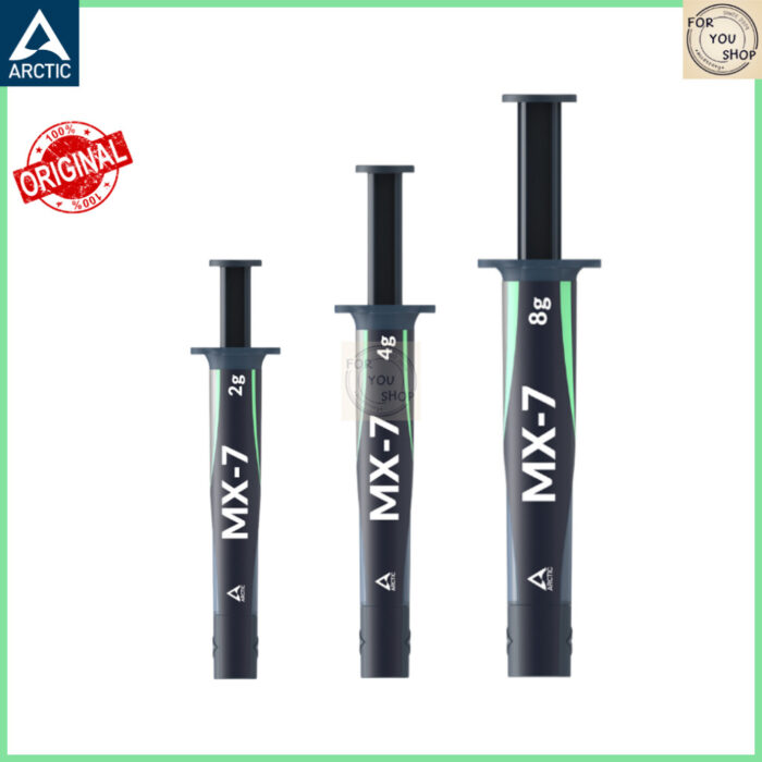 ARCTIC MX-7 ซิลิโคนระบายความร้อน THERMAL GREASE สำหรับ CPU / GPU ประสิทธิภาพสูง ควบคุมอุณหภูมิ