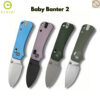 th-11134207-81ztm-mmyl9fs4lma0ec.jpg มีดพับ CIVIVI Baby Banter 2 EDC ใบมีด 2.34" Nitro-V/14C28N ด้ามAluminum/Micarta/G10 Crossbar Lock