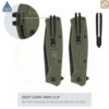 มีดพับ SRM 221X ใบมีด 14C28N ขนาด 3.6 นิ้ว ทรงBowie ด้าม G10 ระบบ Button Lock Tactical Folding Knife