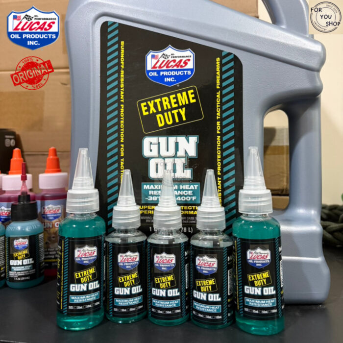 Lucas Oil Extreme Duty Gun Oil ขวดแบ่งขนาด 30ml/50ml/100ml แบ่งจากแกลลอนแท้ ของแท้100% Gun Cleaner&Lubricant