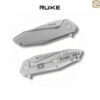 มีดพับ RUIKE P135-SF EDC Reverse Tanto ใบมีด Sandvik14C28N 3.62นิ้ว ด้าม420 Stainless Frame Lock