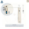 มีดพับ SRM Gent 401 ใบมีด 10Cr15CoMov (เทียบเท่า VG-10) ขนาด 3.27 นิ้ว ด้าม G10 ระบบ Liner Lock EDC