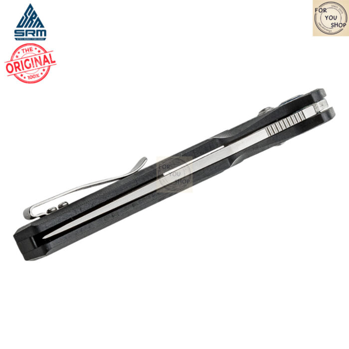 th-11134207-81zto-ml4xkpke172n0a.jpg มีดพับ SRM 9201ใบมีด D2 ขนาด 3.54 นิ้ว Satin Clip Point ด้าม G10 AXIS/Crossbar Lock สีดำ