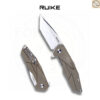 มีดพับ RUIKE P138 EDC ใบมีด Sandvik 14C28N Tanto 3.54นิ้ว ด้ามG10 Liner Lock Folding Knife Outdoor