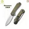 มีดพับ CIVIVI Elementum EDC ใบมีด D2 / 14C28N / Nitro-V 2.96นิ้ว Liner Lock Outdoor Flipper Knife