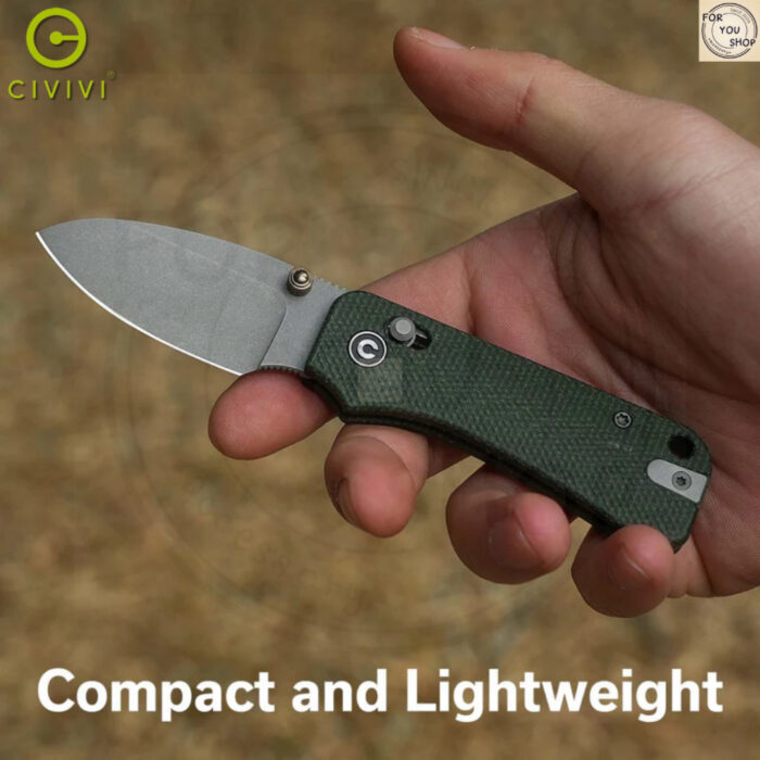th-11134207-81zto-mmyl9fs7dclf9e.jpg มีดพับ CIVIVI Baby Banter 2 EDC ใบมีด 2.34" Nitro-V/14C28N ด้ามAluminum/Micarta/G10 Crossbar Lock