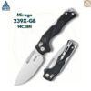 th-11134207-81zto-mn2uzh0bk35x83.jpg มีดพับ SRM Mirage 239X ใบมีด 14C28N ขนาด 3.62 นิ้ว ทรง Drop Point ด้าม G10 ระบบ Crossbar Lock EDC