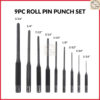 ชุดตอกสลัก พร้อมแท่นถอดประกอบแม่เหล็ก 13ชิ้น/pcs Punch & Chisel Repair Kit + Magnetic block base