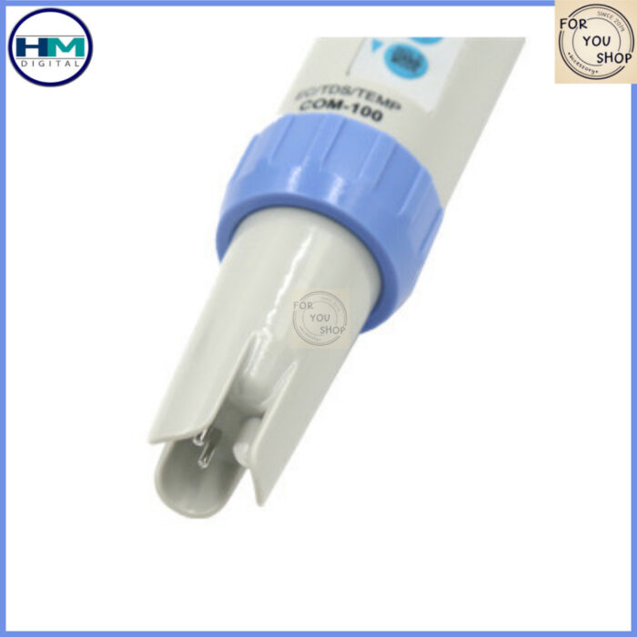 HM DIGITAL EC COM-100 เครื่องวัดค่า EC/Temp Meter ค่านำไฟฟ้า ปากกาวัดค่า EC วัดอุณหภูมิ วัดค่าแม่นยำ