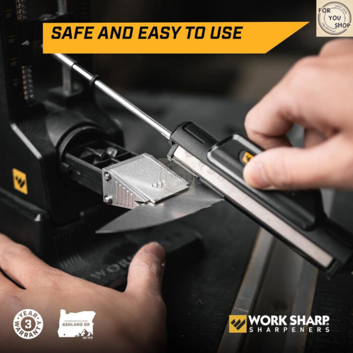 ชุดเครื่องลับมีด Work Sharp Precision Adjust Elite ปรับองศาได้ | ลับมีดครัว มีดล่าสัตว์ มีดฟันหยัก +Precision Adjust Eli