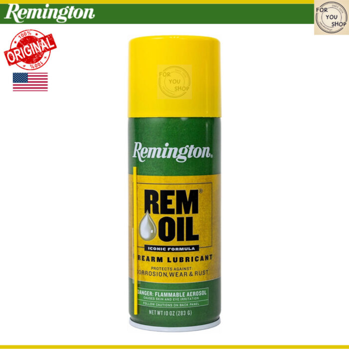 Remington Rem Oil 10oz น้ำมันหล่อลื่น ชโลมปืน ป้องกันสนิม คุณภาพสูงจาก USA