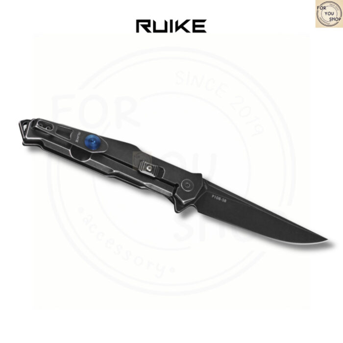 th-11134207-81ztp-mmr2vza0kmpt8c.jpg มีดพับ RUIKE P108 EDC ใบมีด 14C28N 3.46 นิ้ว ด้าม Stonewashed Steel ระบบ Frame Lock Outdoor Knife