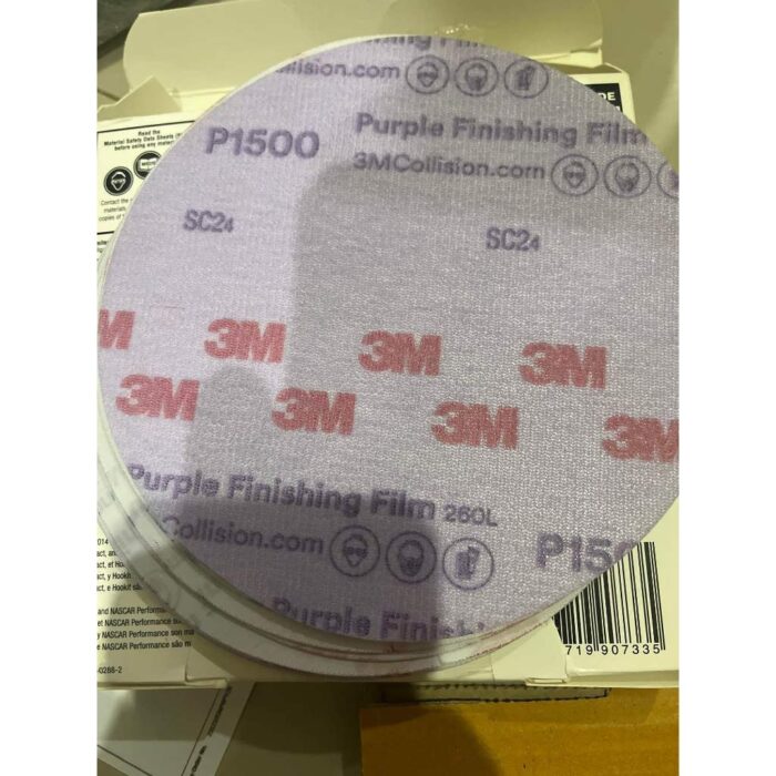 th-11134207-81ztq-micdcgul0umg28.jpg 3M กระดาษทรายกลมไตรแซ็ค 6 นิ้ว เบอร์1500 ลังสักหลาด ราคา/ชิ้น