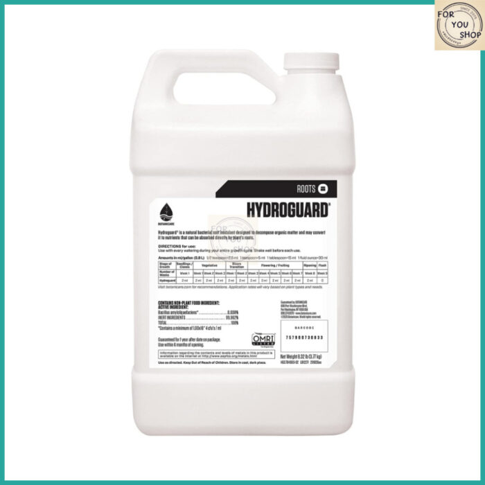Botanicare Hydroguard หัวเชื้อจุลินทรีย์บำรุงราก ป้องกันรากเน่า (Bacillus) 1 แกลลอน ของแท้100%
