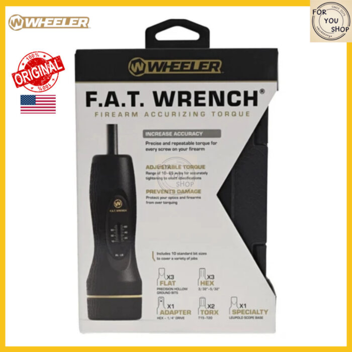 th-11134207-81ztq-ml66h31ognpf02.jpg ประแจตั้งแรงบิด Wheeler FAT Wrench 2023 พร้อมดอก10ชิ้น+กล่อง งานละเอียดติดตั้งกล้อง ซ่อมปืน จักรยาน