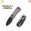 th-11134207-81ztq-mmylp4zhvhms18.jpg มีดพับ CIVIVI Baby Banter 2 EDC ใบมีด 2.34" Nitro-V/14C28N ด้ามAluminum/Micarta/G10 Crossbar Lock