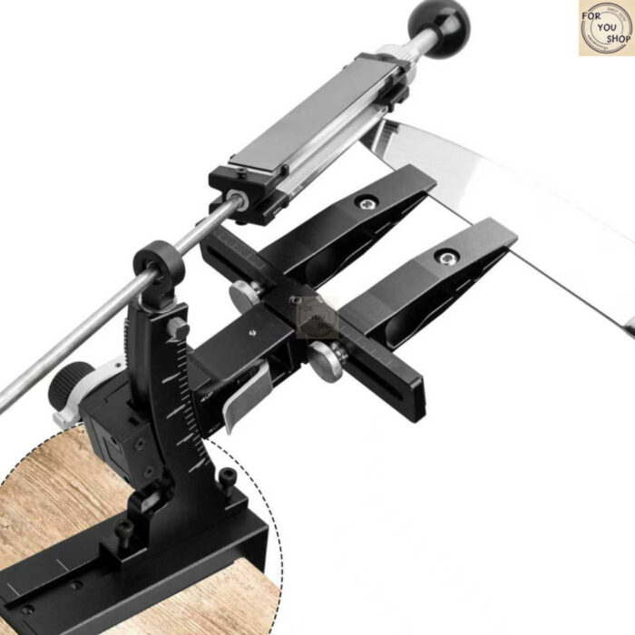 เครื่องลับมีด RIECI RC-003 ระบบปรับมุม 360° แม่นยำ พร้อมแท่นอลูมิเนียม + หินเพชร 4 ระดับ