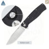 มีดพับ SRM 221X ใบมีด 14C28N ขนาด 3.6 นิ้ว ทรงBowie ด้าม G10 ระบบ Button Lock Tactical Folding Knife