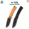 มีดพับ SRM Air 105M ใบมีด 14C28N ขนาด 2.95 นิ้ว ด้าม G10 ระบบ Liner Lock Tactical EDC Folding Knife