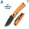 มีดพับ SRM Air 105M ใบมีด 14C28N ขนาด 2.95 นิ้ว ด้าม G10 ระบบ Liner Lock Tactical EDC Folding Knife