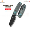 (มีส่งด่วน) มีดพับ Bestechman Cicada's Wing BMK06 ใบมีด 3.15 นิ้ว (Bar Lock) มีด EDC ดีไซน์พรีเมียม