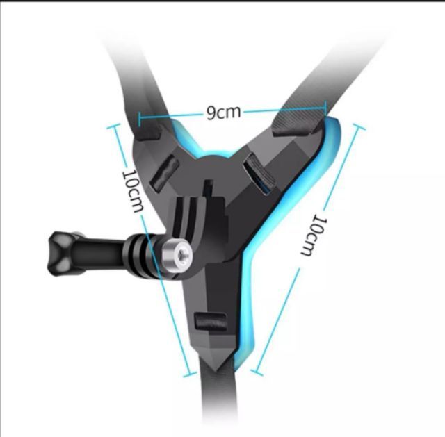 สายรัดกล้องGopro ติดหมวกกันน็อค
