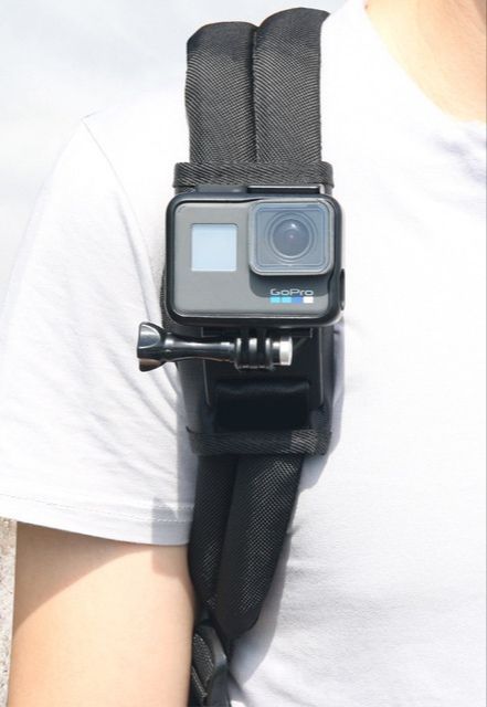 สายจับกล้อง Gopro​ ติดกระเป๋า​ แอคชั่นแคม