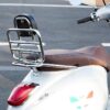 แร็คท้าย ตะแกรงหลัง พร้อมเบาะพนักพิง Vespa Sprint125 / Vespa Sprint150 / Vespa GTS300/Primavera