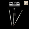 sg-11134201-81zu9-mn4e89n3864h18-1.jpg ไม้แด๊บ สแตนเลส Dab Tool Stainless Steel แบบสองหัว ไม้ตักแด๊บ ไม้ตักเรซิ่น tool with resin