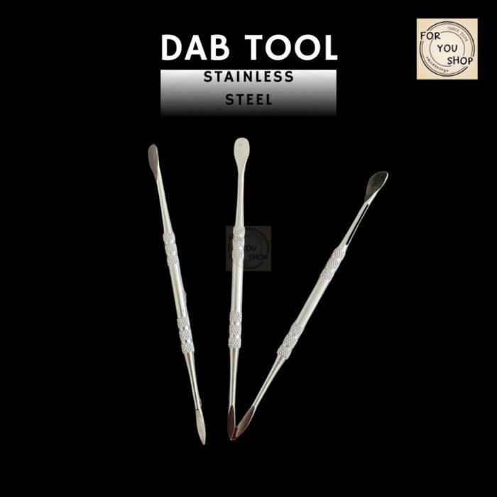 sg-11134201-81zu9-mn4e89n3864h18-1.jpg ไม้แด๊บ สแตนเลส Dab Tool Stainless Steel แบบสองหัว ไม้ตักแด๊บ ไม้ตักเรซิ่น tool with resin