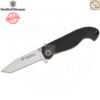 มีดพับ Smith&Wesson CKTAC ใบมีด Tanto 3.5" คมเรียบ ด้าม ABS Liner Lock สีดำ